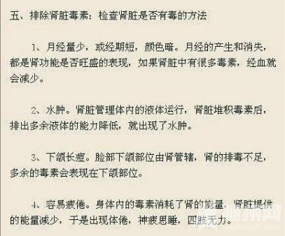 清扫人体内的垃圾