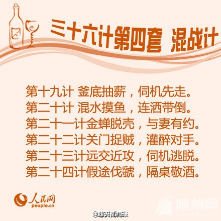 春节逃酒三十六计