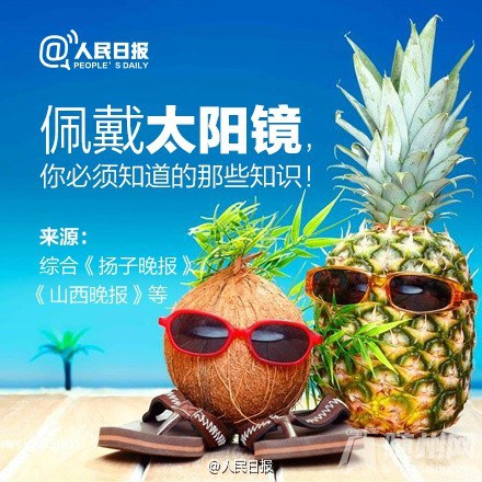 教你挑选太阳镜