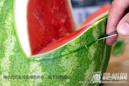鲨鱼西瓜拼盘