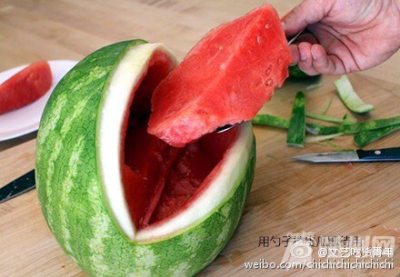 鲨鱼西瓜拼盘