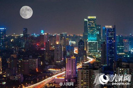 “超级月亮” 你看了么？