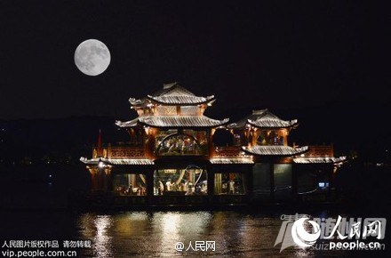 “超级月亮” 你看了么？