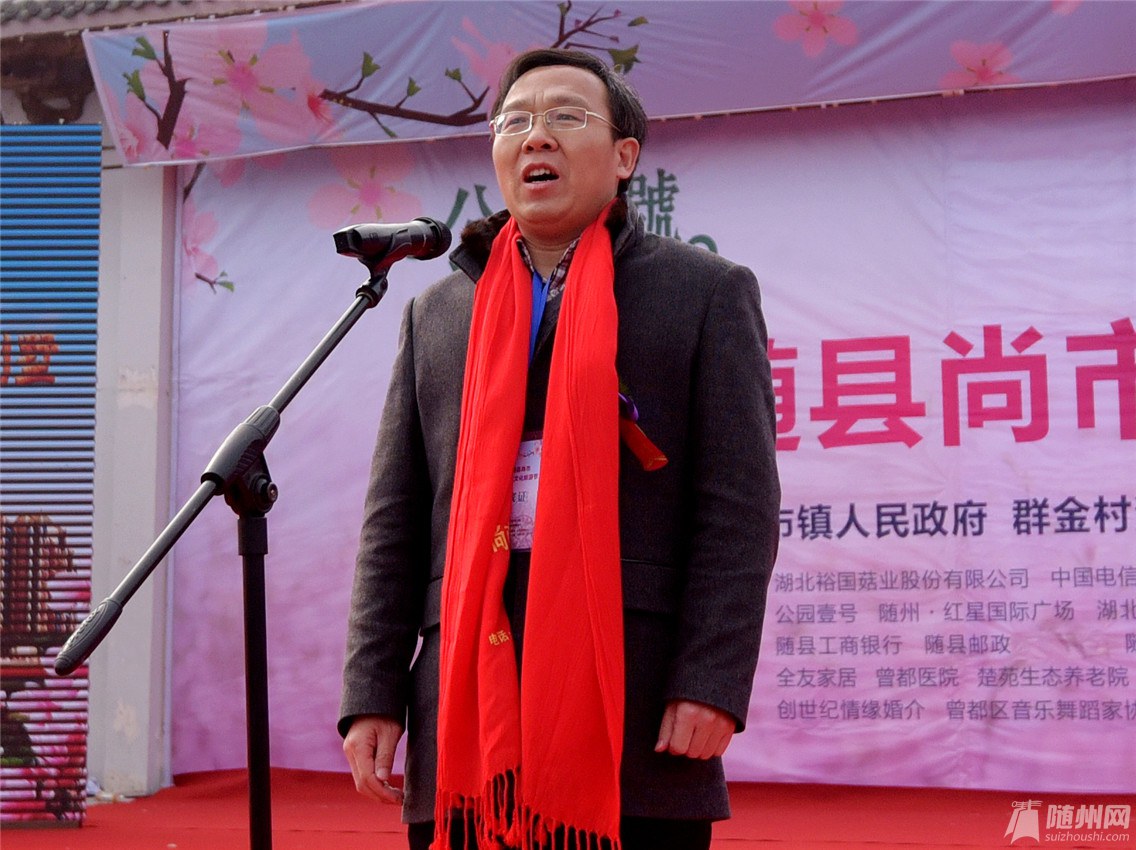 4、县委副书记、炎帝故里党工委书记徐峰在2016桃花节开幕仪式上宣布开幕.jpg
