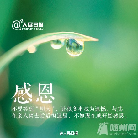 感恩生活，不负过往