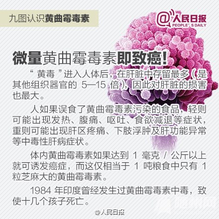 这些食物里可能有致癌物黄曲霉毒素