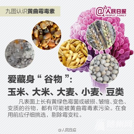 这些食物里可能有致癌物黄曲霉毒素
